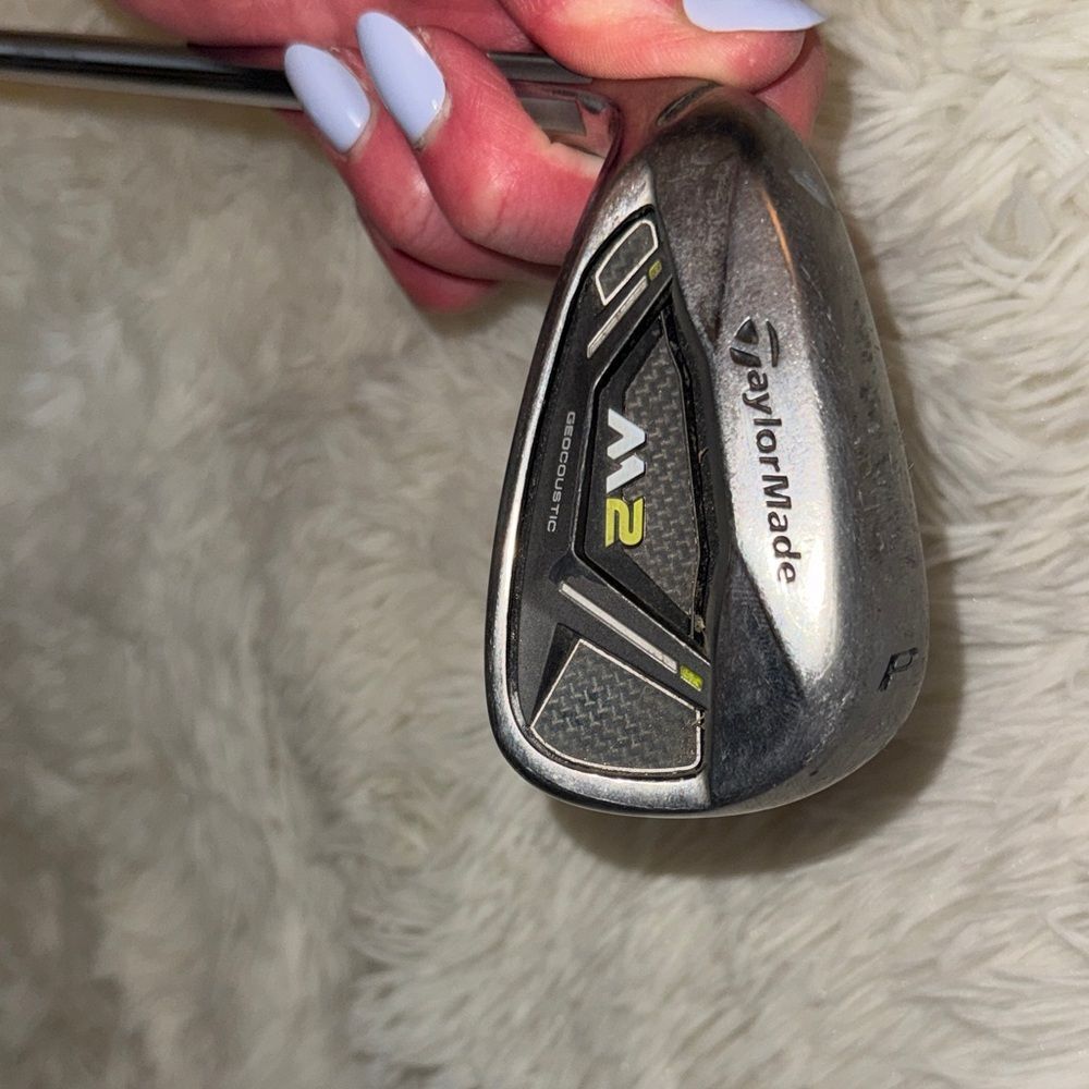 TaylorMade M2 Golf Iron - Silver and Black